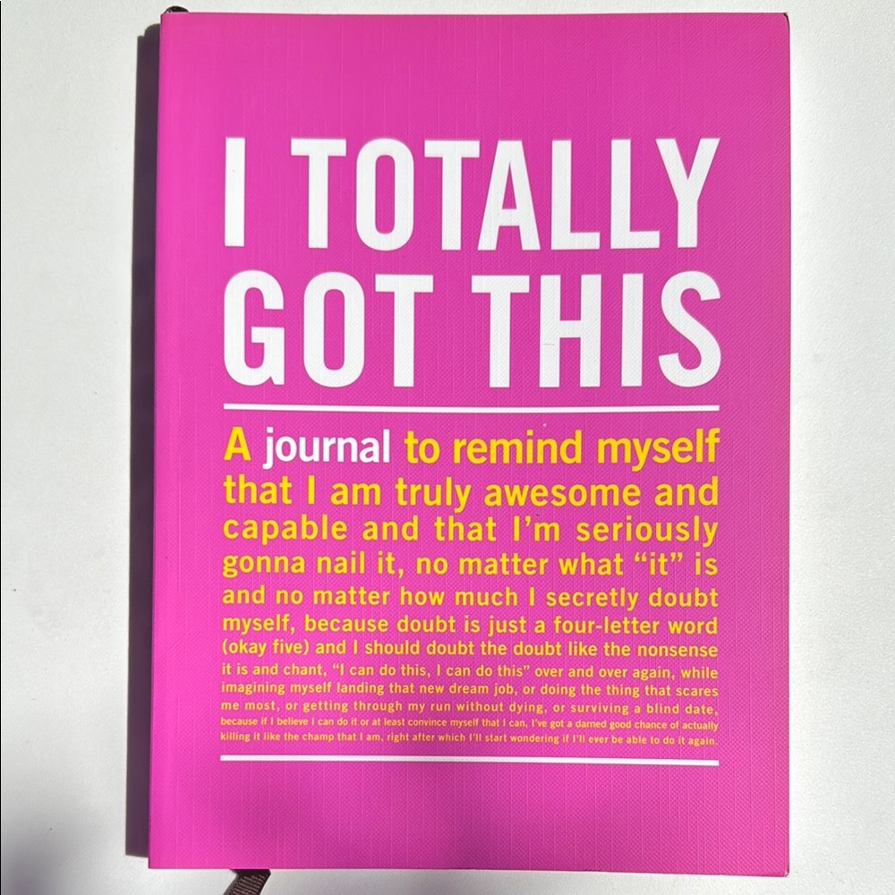 Pink Motivational Journal